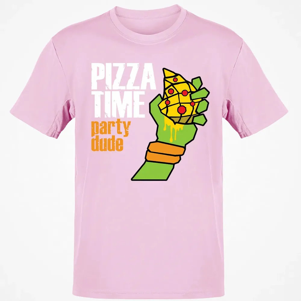 Pizza Time Party Dude Classic Unisex T-Shirt - 6
