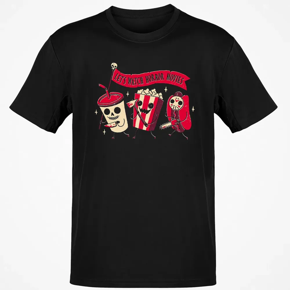 Let's Watch Horror Movies Classic Unisex T-Shirt - 2