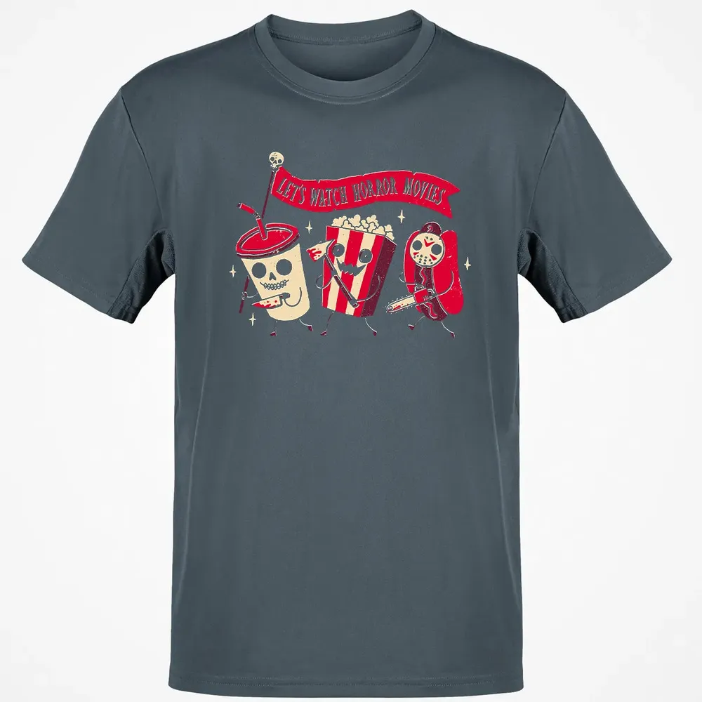Let's Watch Horror Movies Classic Unisex T-Shirt - 4