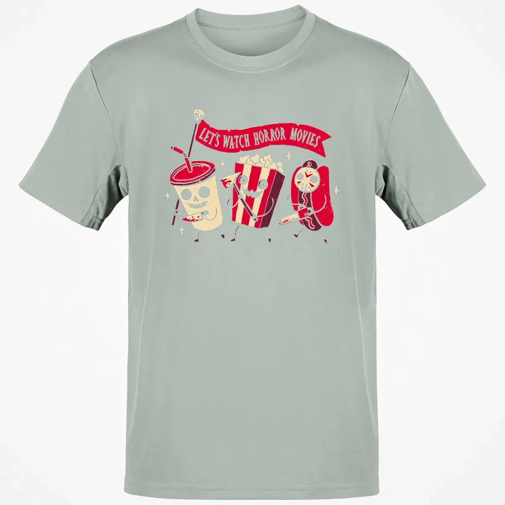 Let's Watch Horror Movies Classic Unisex T-Shirt - 3
