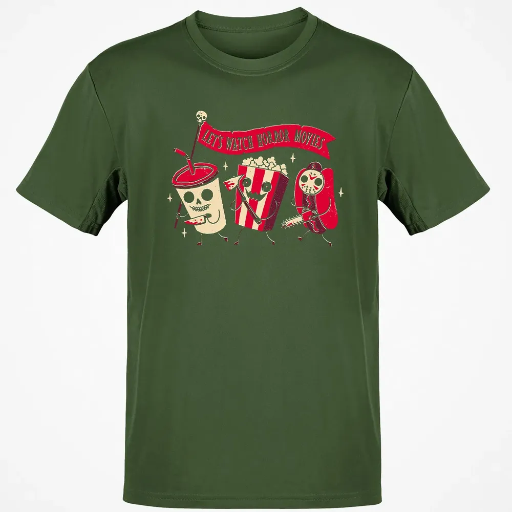 Let's Watch Horror Movies Classic Unisex T-Shirt - 7
