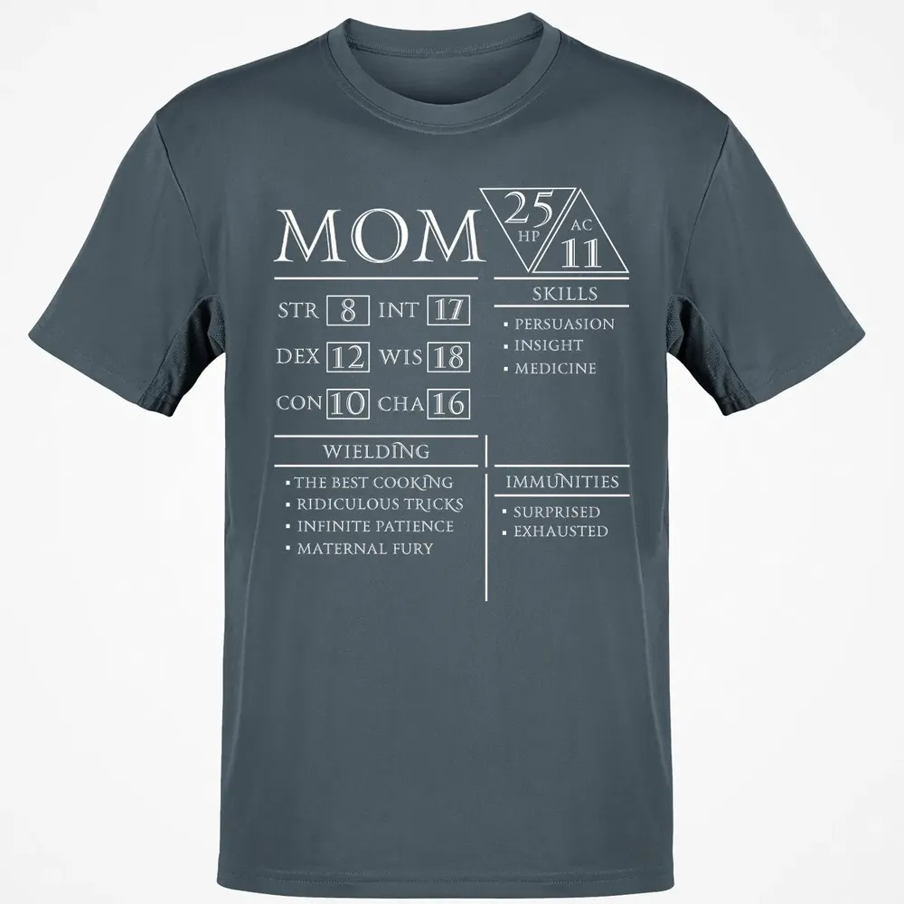 Mom Stats Classic Unisex T-Shirt - 4