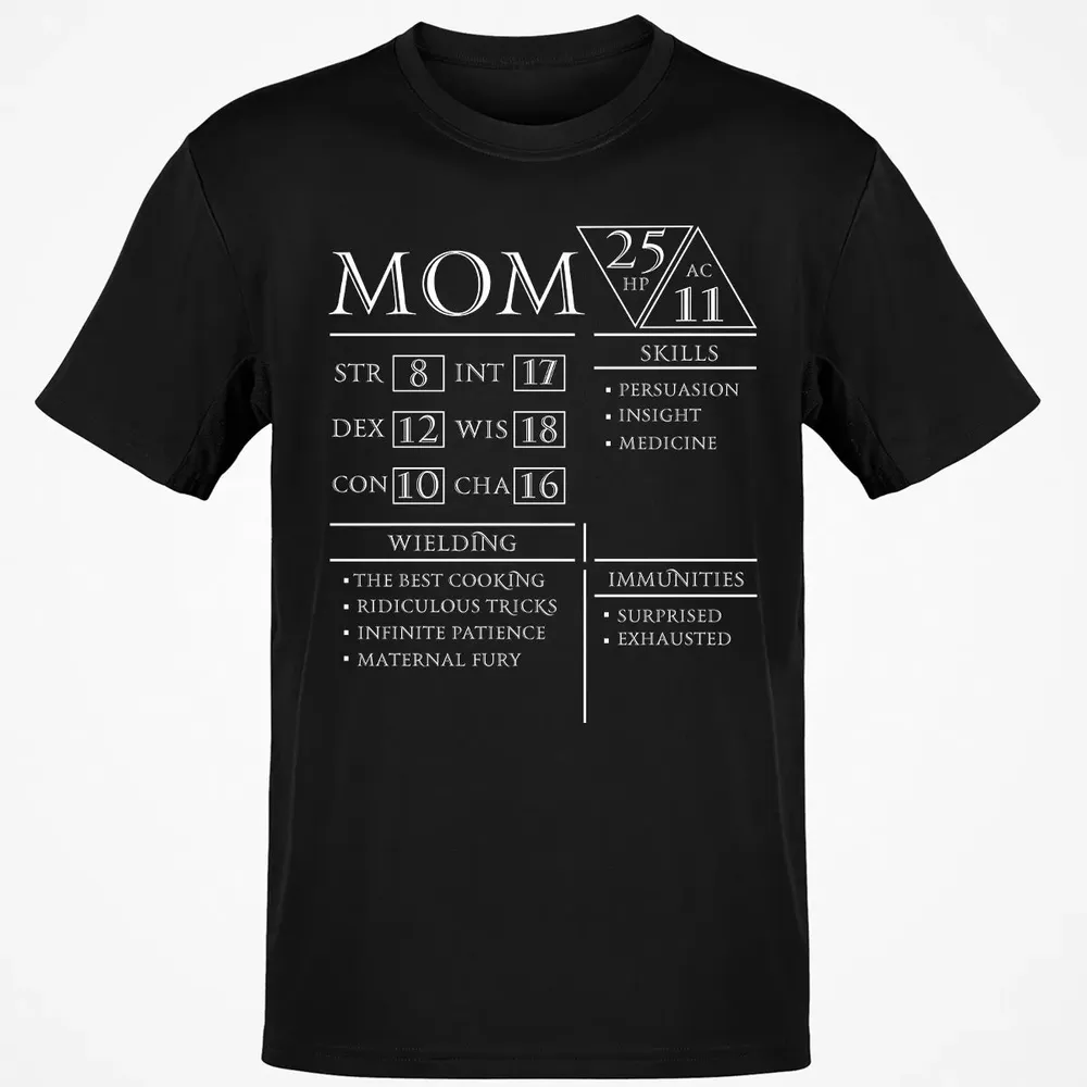 Mom Stats Classic Unisex T-Shirt - 2