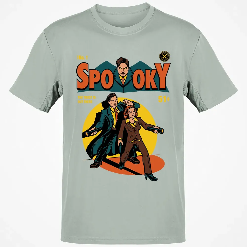 X-Files Spooky Classic Unisex T-Shirt - 3