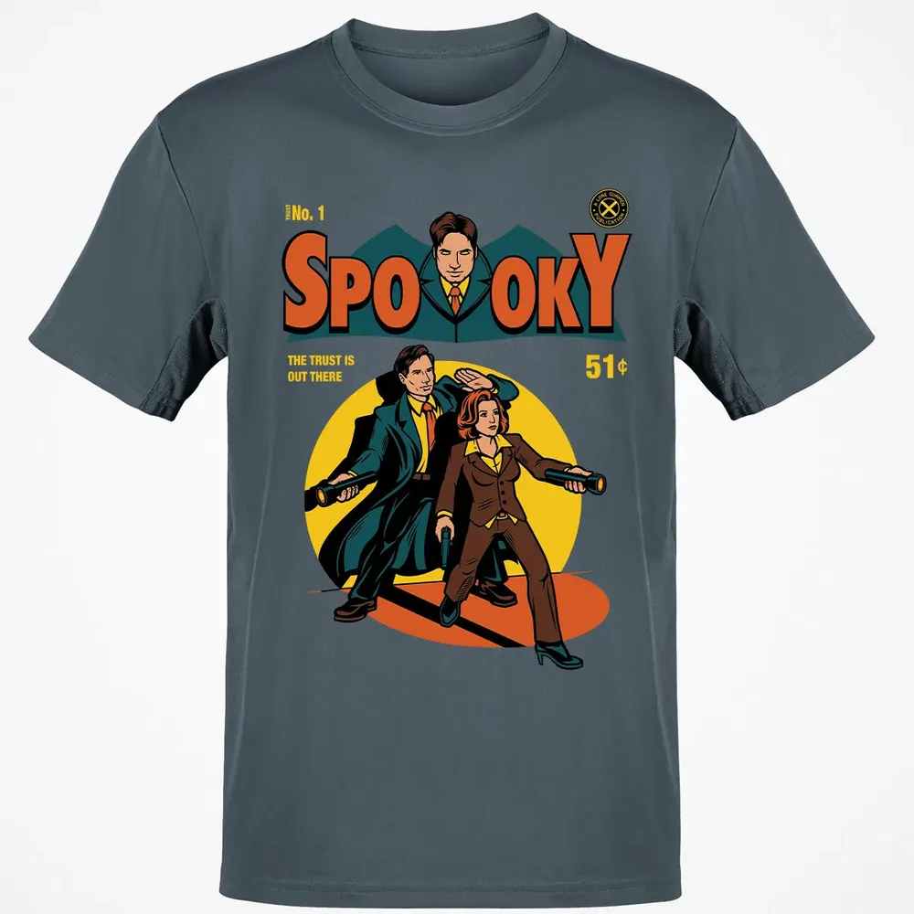 X-Files Spooky Classic Unisex T-Shirt - 4