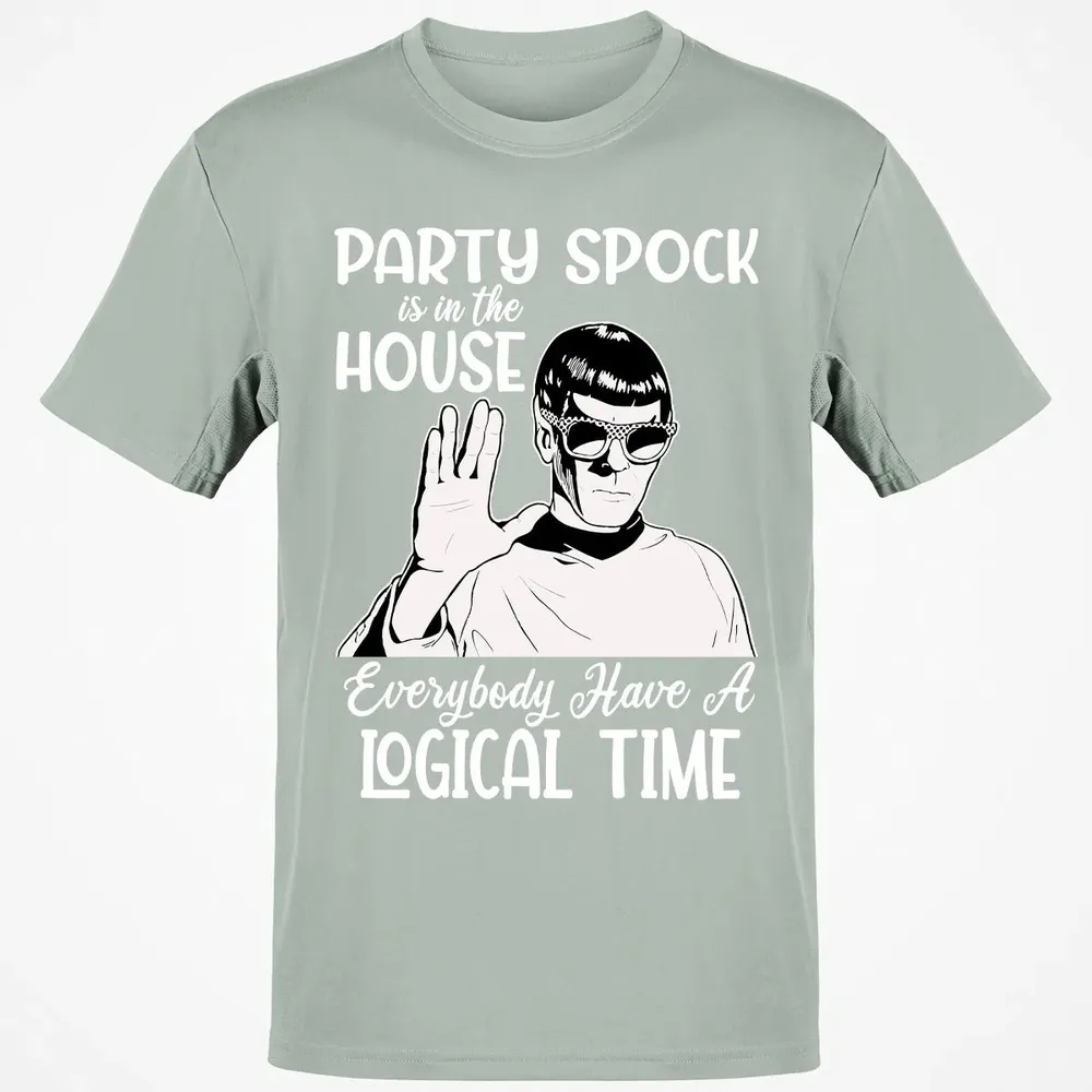 Party spock is in the house Classic Unisex T-Shirt - 3