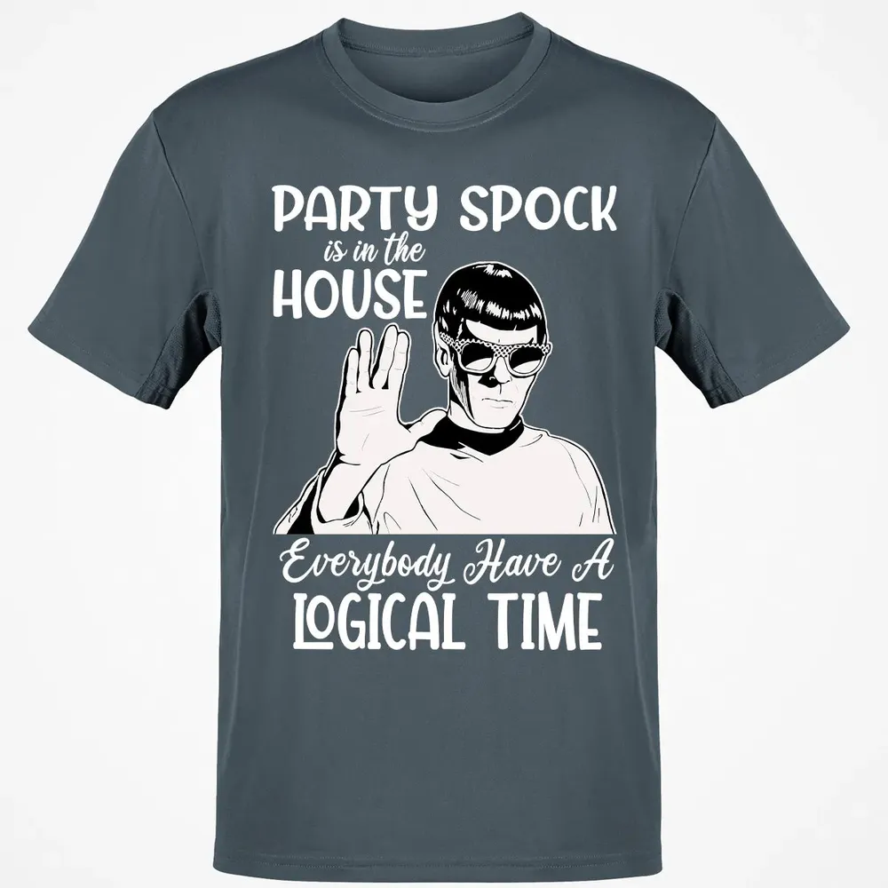 Party spock is in the house Classic Unisex T-Shirt - 4