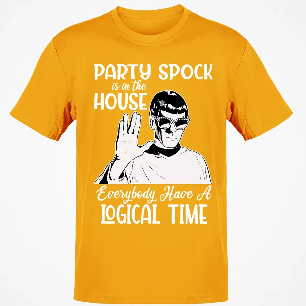 Party spock is in the house Classic Unisex T-Shirt - 5