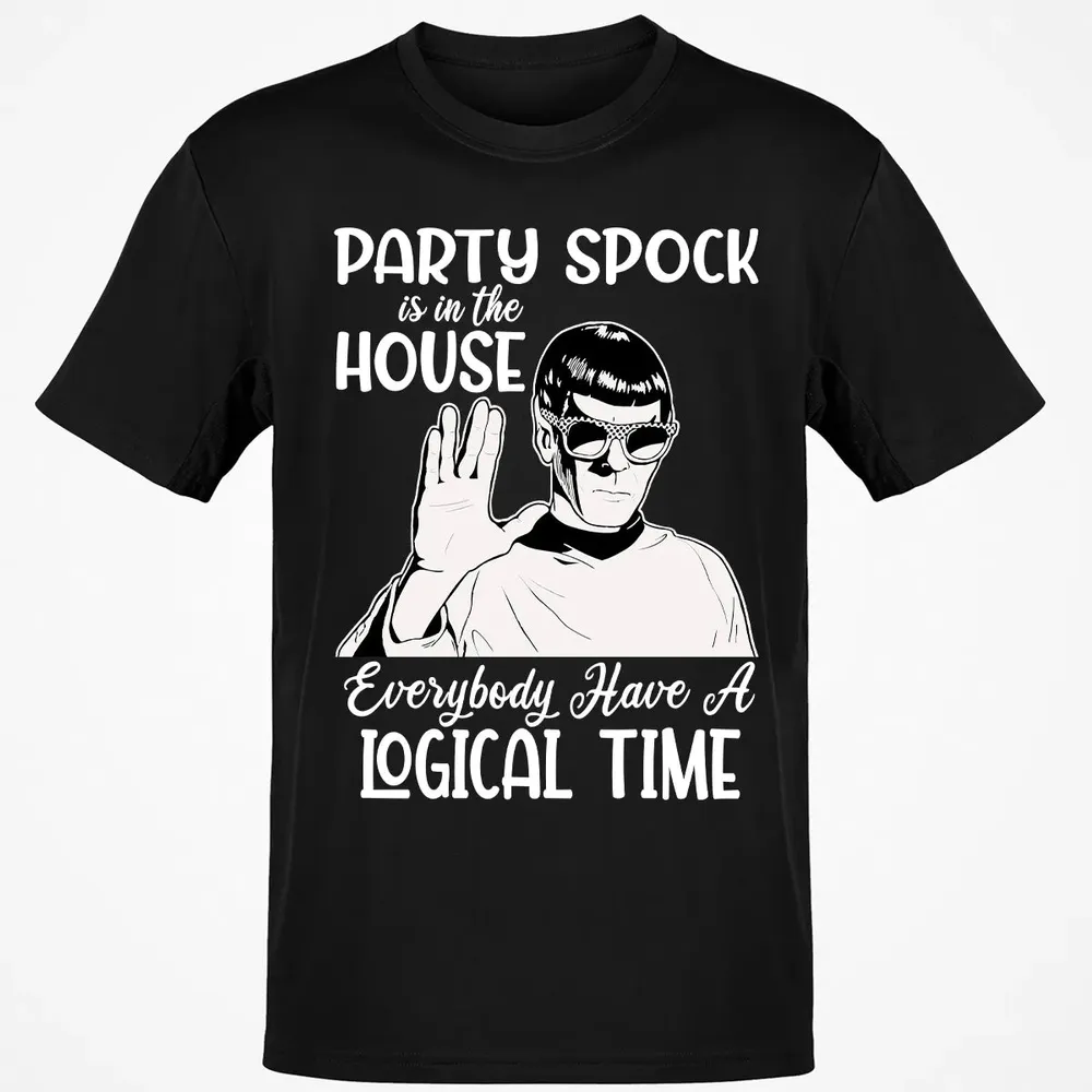 Party spock is in the house Classic Unisex T-Shirt - 2