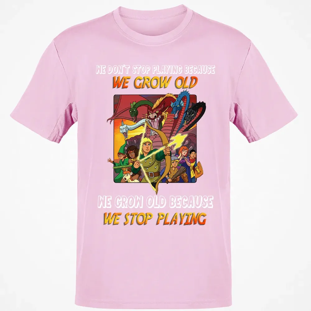 We Grow Old Because We Stop Playing Classic Unisex T-Shirt - 6