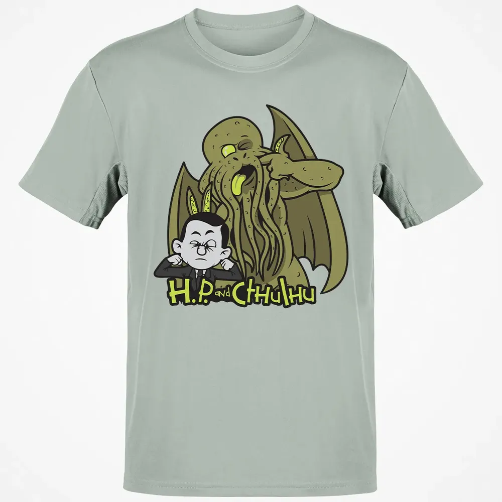 H.P and Cthulhu Classic Unisex T-Shirt - 3