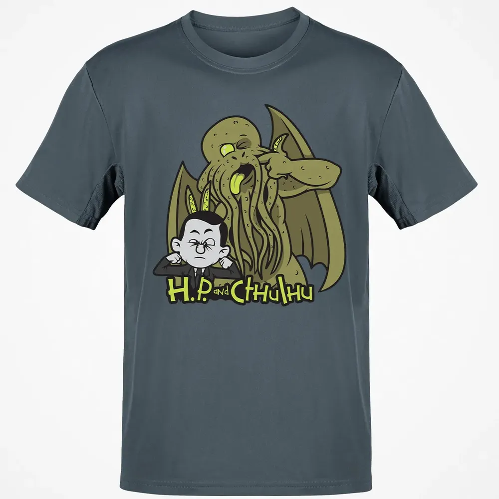 H.P and Cthulhu Classic Unisex T-Shirt - 4