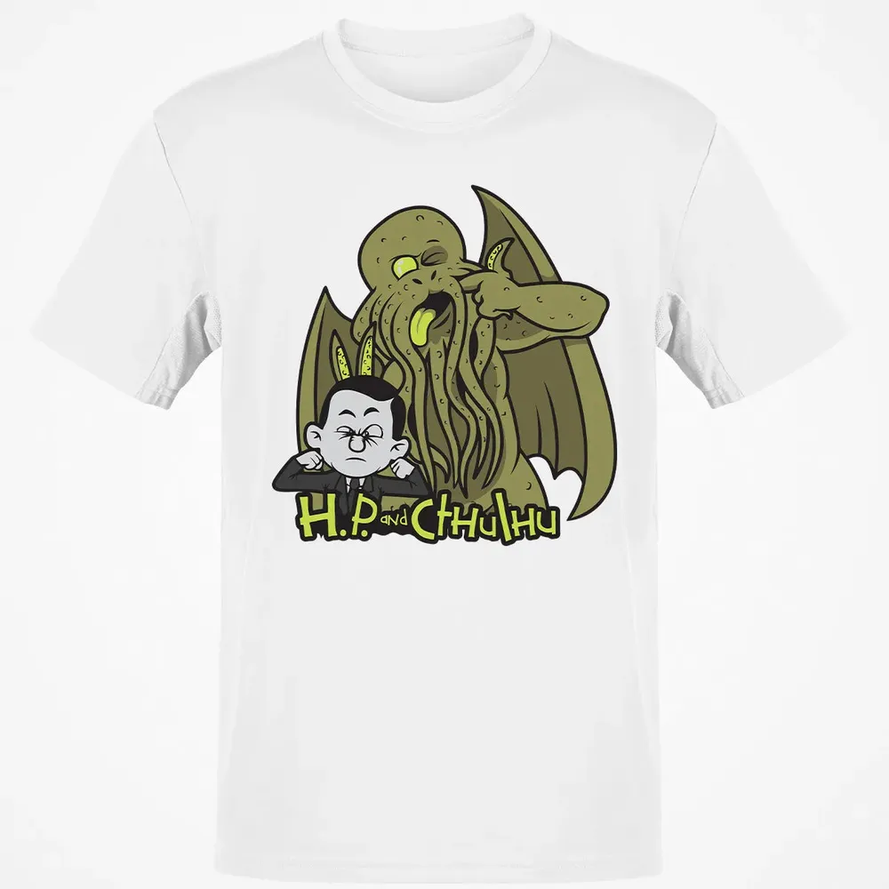 H.P and Cthulhu Classic Unisex T-Shirt - 13