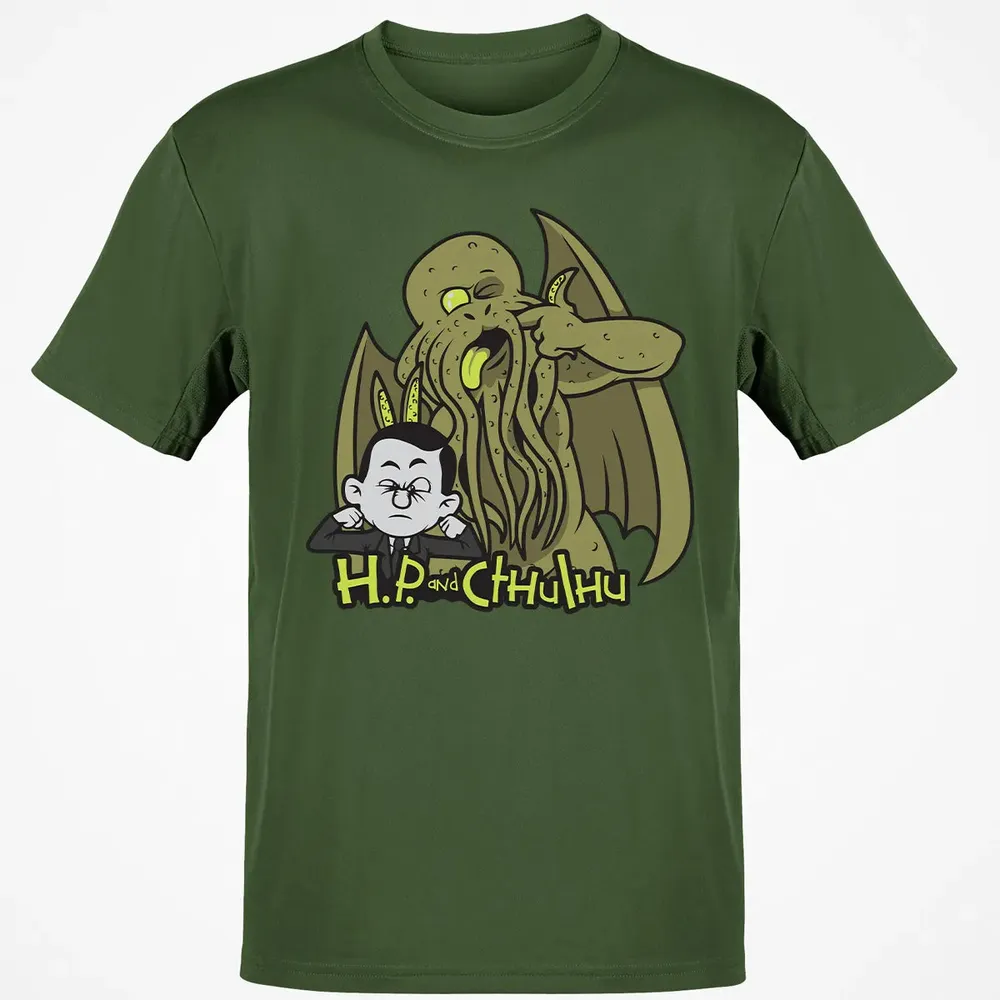 H.P and Cthulhu Classic Unisex T-Shirt - 7
