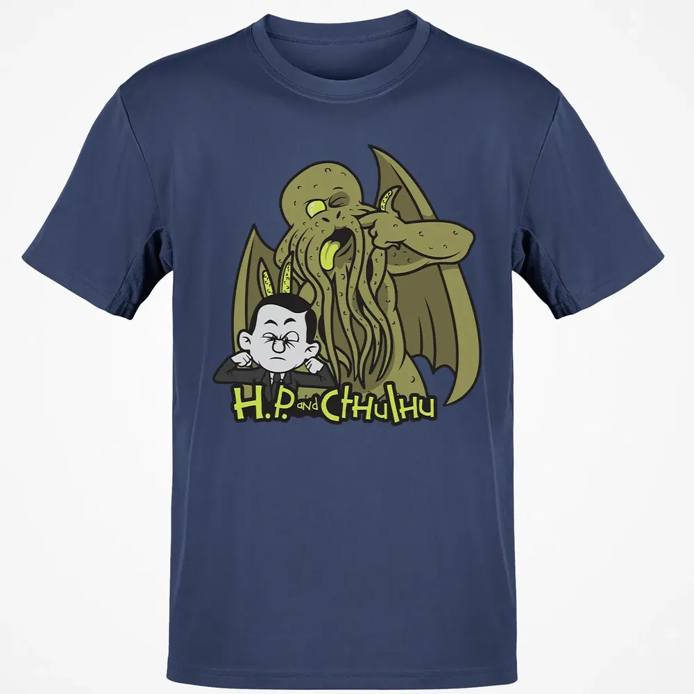 H.P and Cthulhu Classic Unisex T-Shirt - 8