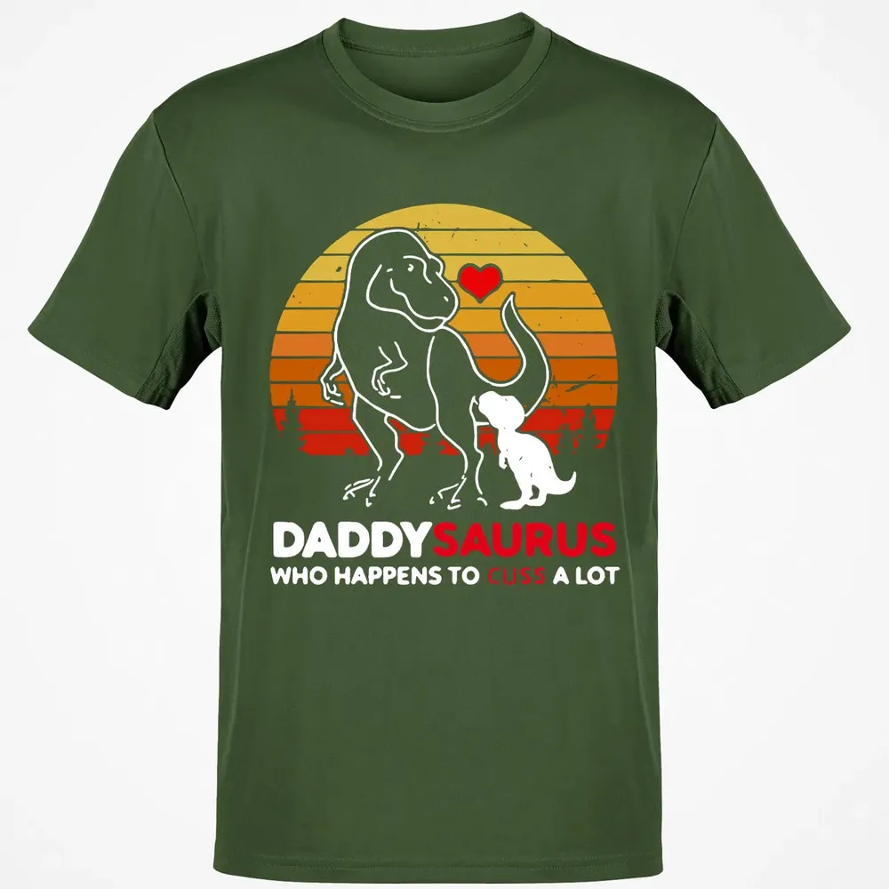 Daddysaurus Classic Unisex T-Shirt - 7
