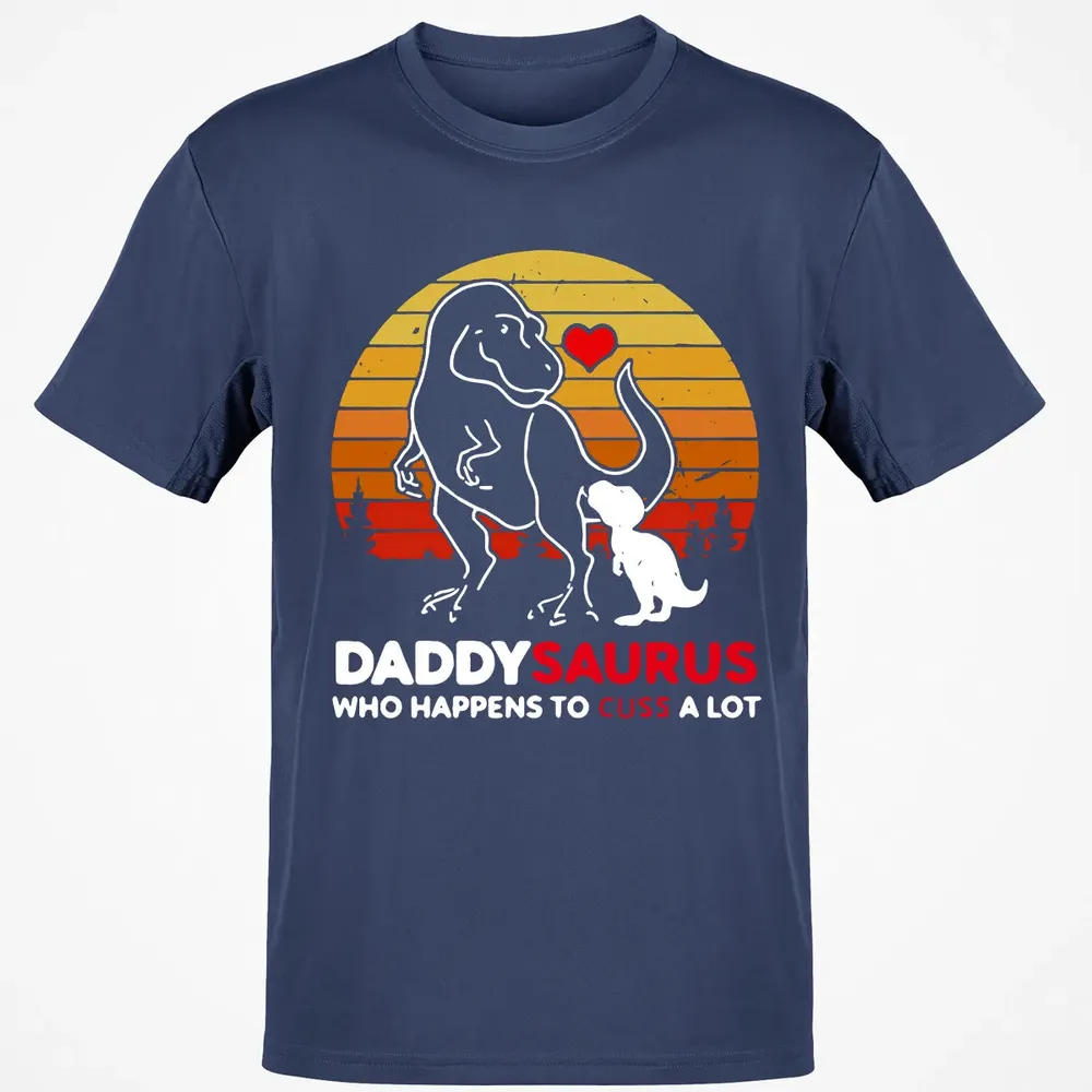 Daddysaurus Classic Unisex T-Shirt - 8