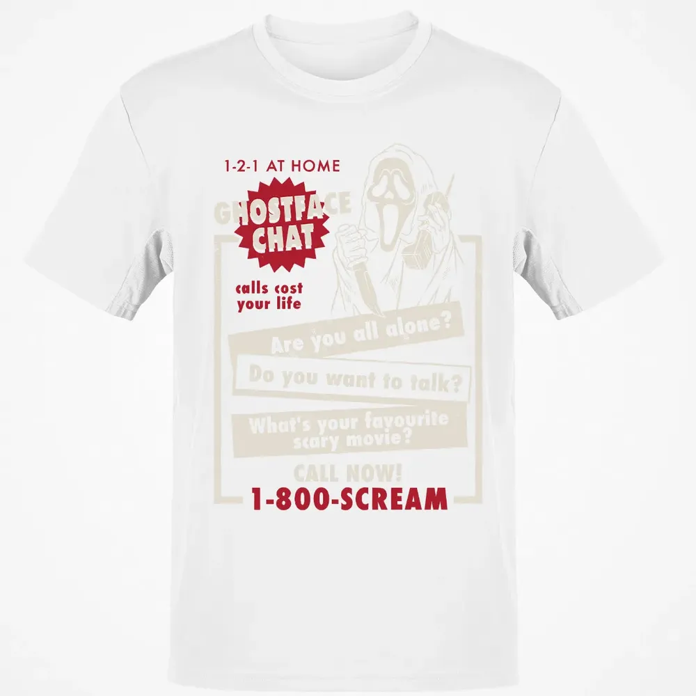 Ghostface Chat Classic Unisex T-Shirt - 13