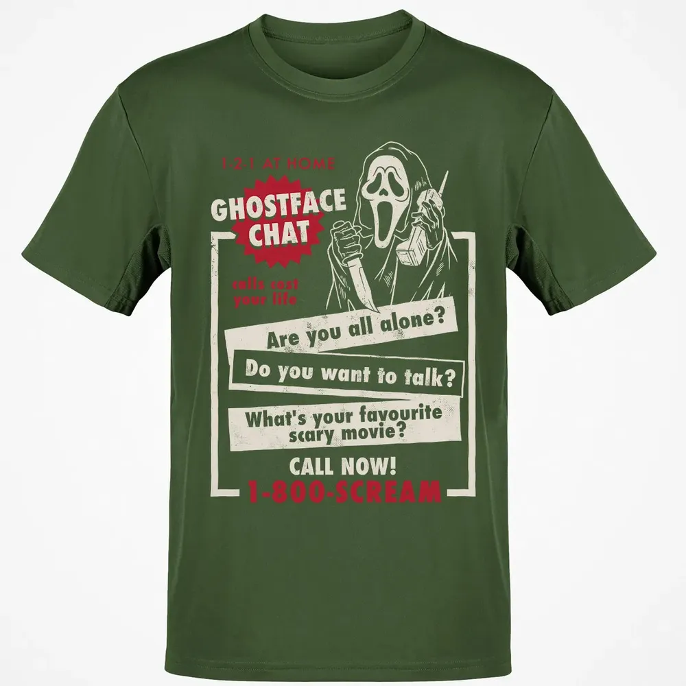 Ghostface Chat Classic Unisex T-Shirt - 7