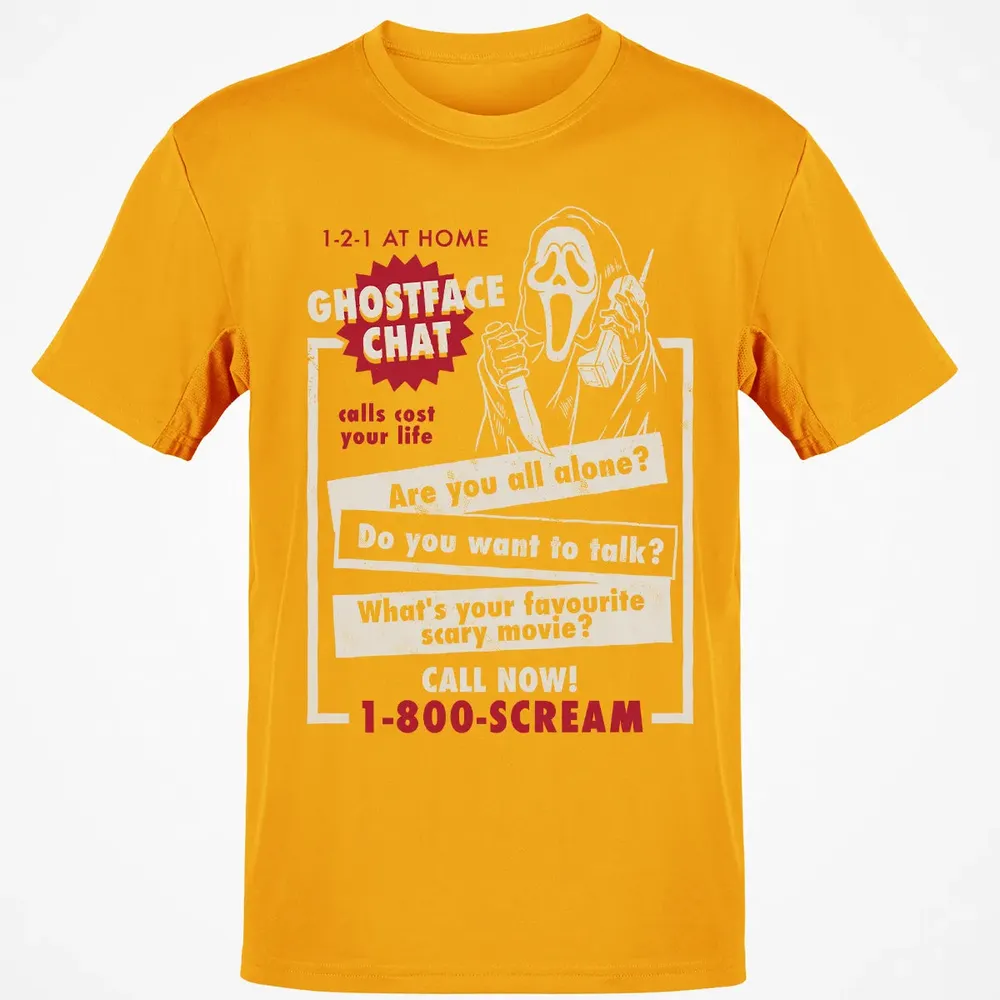 Ghostface Chat Classic Unisex T-Shirt - 5