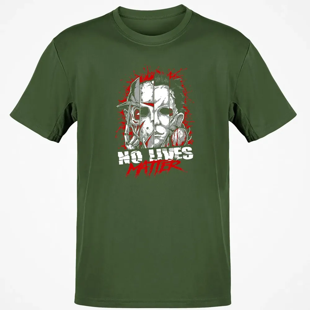 No Lives Matter Horror Slashers Classic Unisex T-Shirt - 7