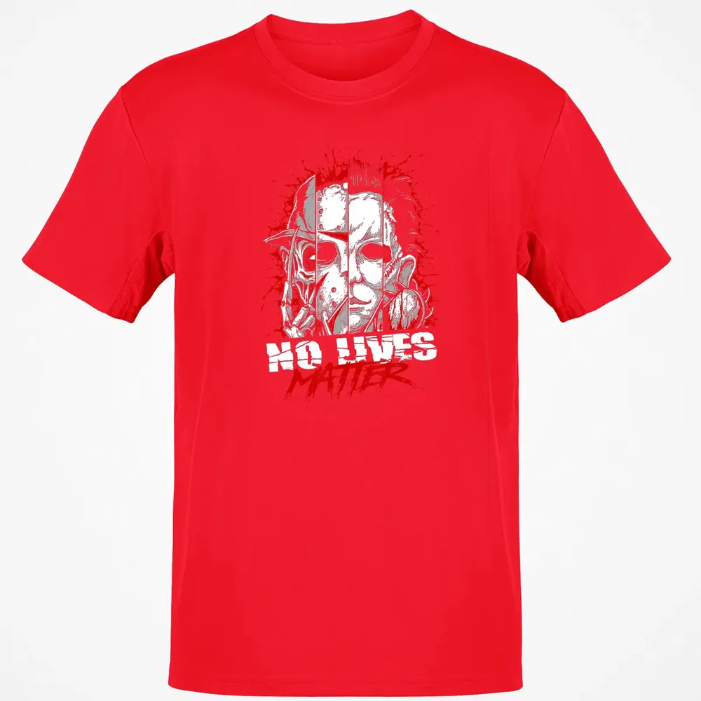 No Lives Matter Horror Slashers Classic Unisex T-Shirt - 11