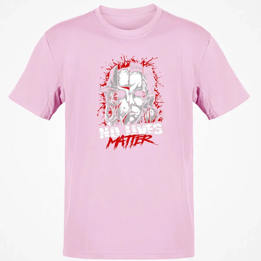 No Lives Matter Horror Slashers Classic Unisex T-Shirt - 6