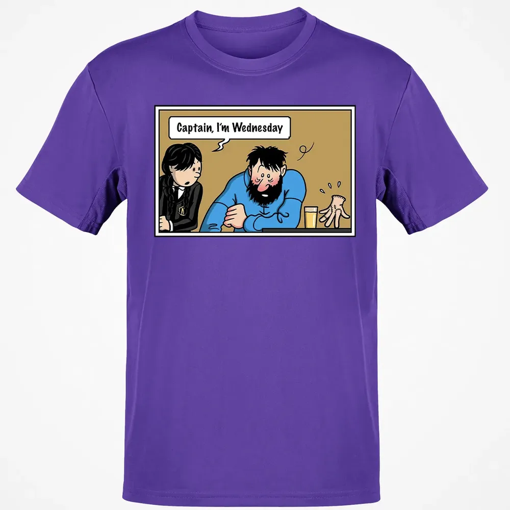 Captain, Iâ€™m Wednesday Classic Unisex T-Shirt - 10