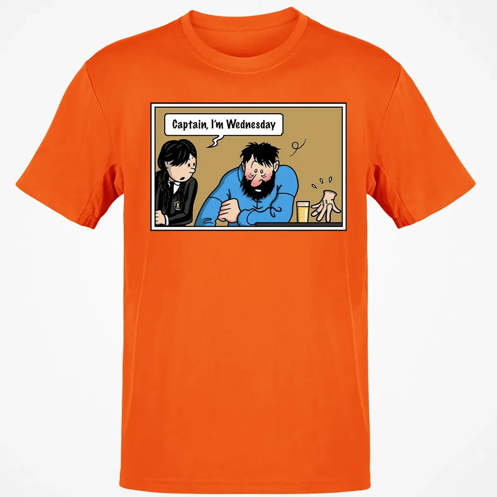 Captain, Iâ€™m Wednesday Classic Unisex T-Shirt - 9