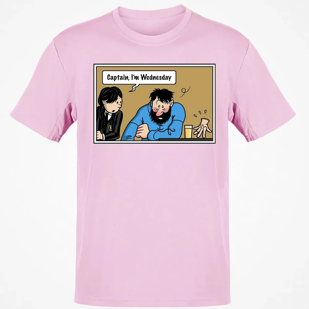 Captain, Iâ€™m Wednesday Classic Unisex T-Shirt - 6