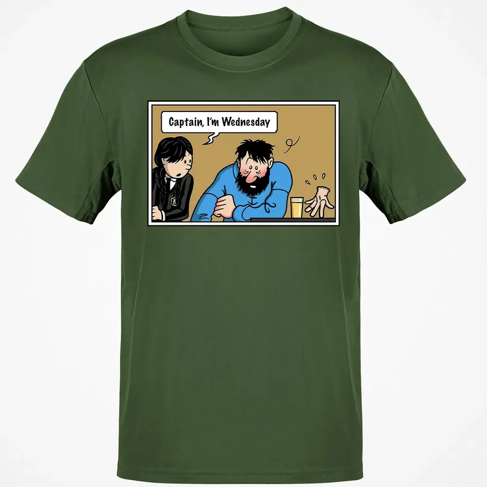 Captain, Iâ€™m Wednesday Classic Unisex T-Shirt - 7