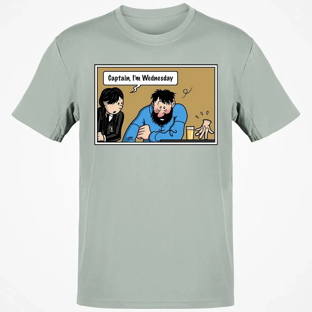 Captain, Iâ€™m Wednesday Classic Unisex T-Shirt - 3