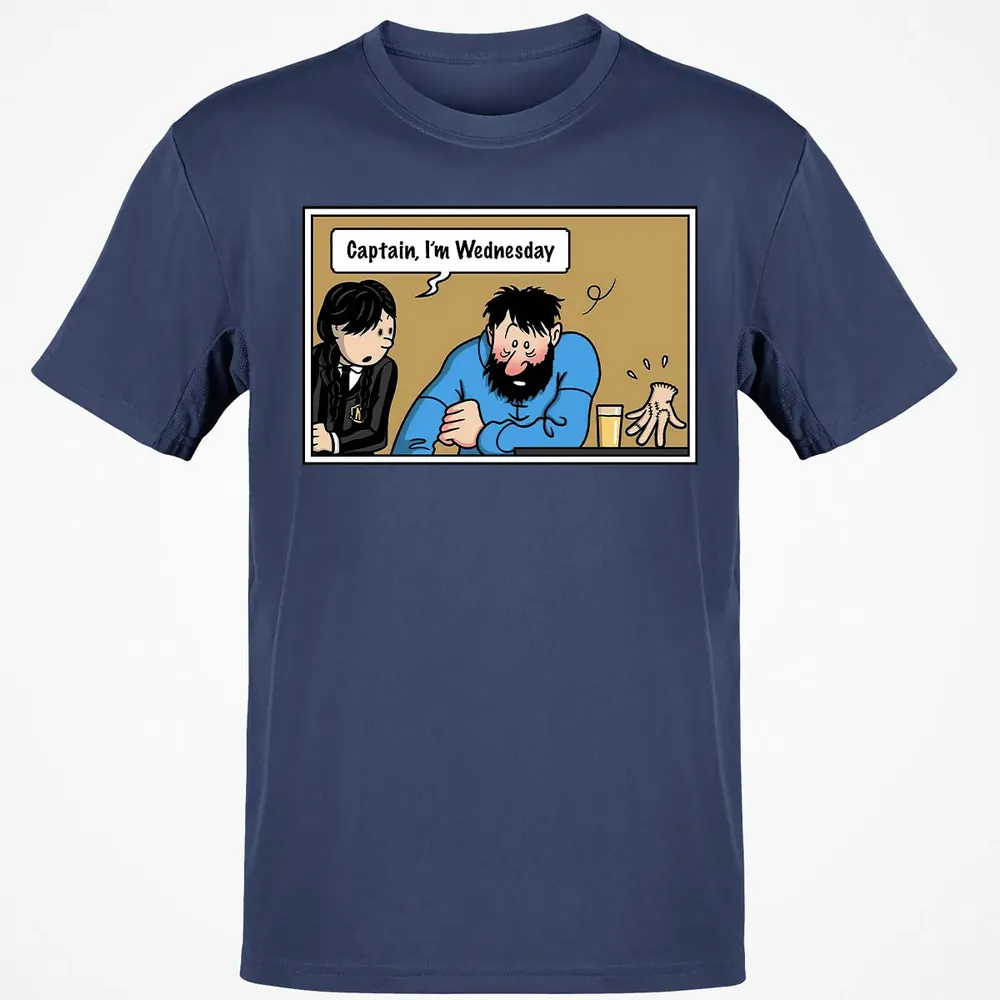 Captain, Iâ€™m Wednesday Classic Unisex T-Shirt - 8