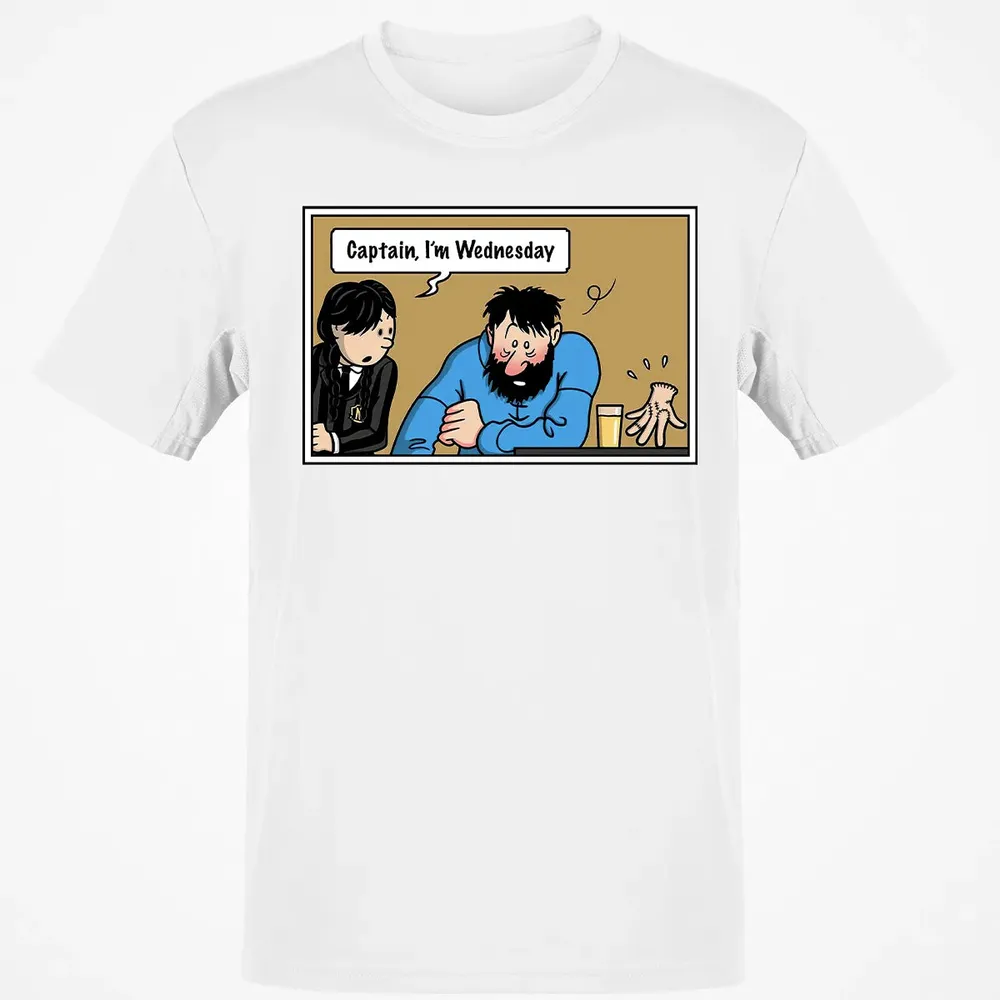 Captain, Iâ€™m Wednesday Classic Unisex T-Shirt - 13