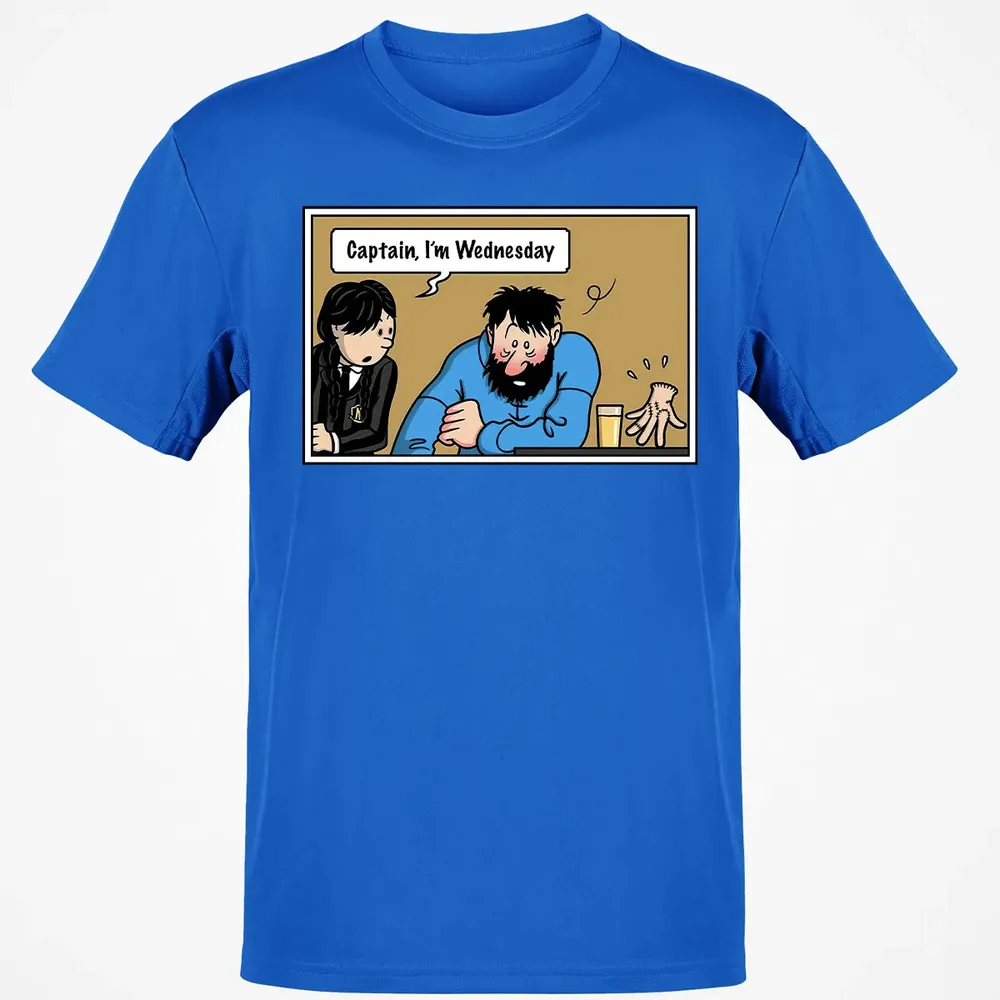 Captain, Iâ€™m Wednesday Classic Unisex T-Shirt - 12