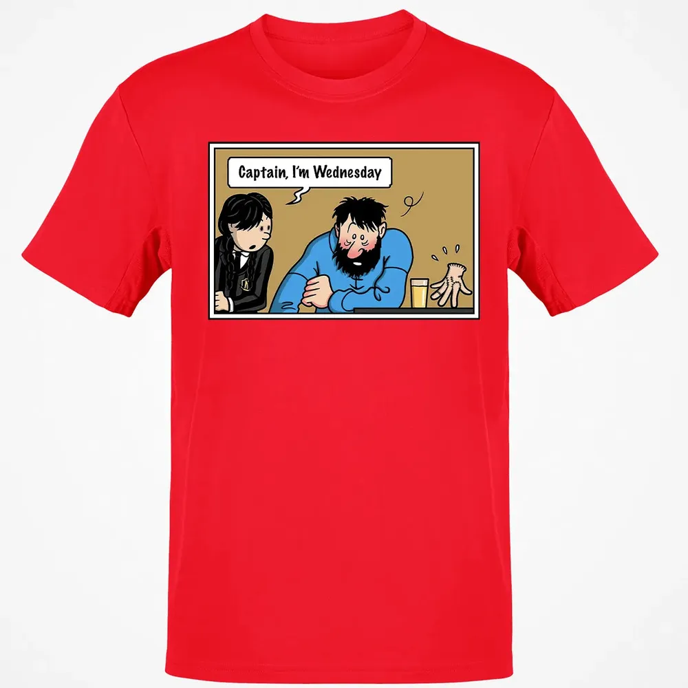 Captain, Iâ€™m Wednesday Classic Unisex T-Shirt - 11