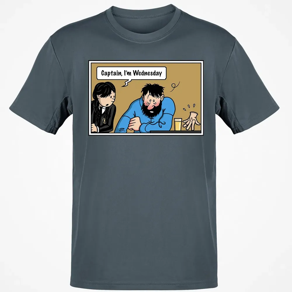 Captain, Iâ€™m Wednesday Classic Unisex T-Shirt - 4