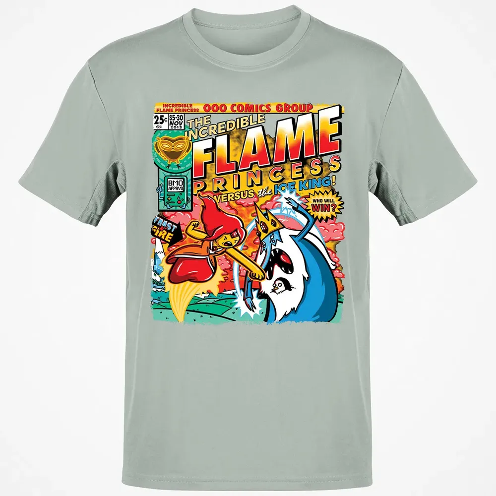 Incredible Flame Princess Classic Unisex T-Shirt - 3
