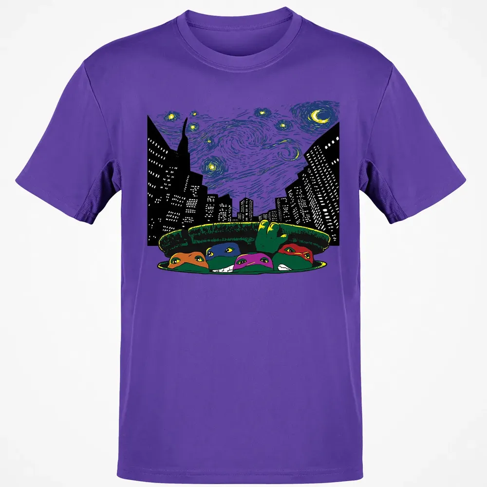 Starry City Night Classic Unisex T-Shirt - 10