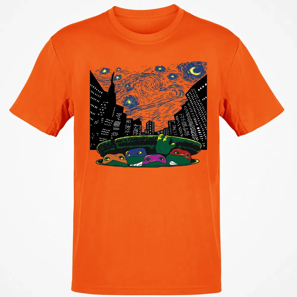 Starry City Night Classic Unisex T-Shirt - 9