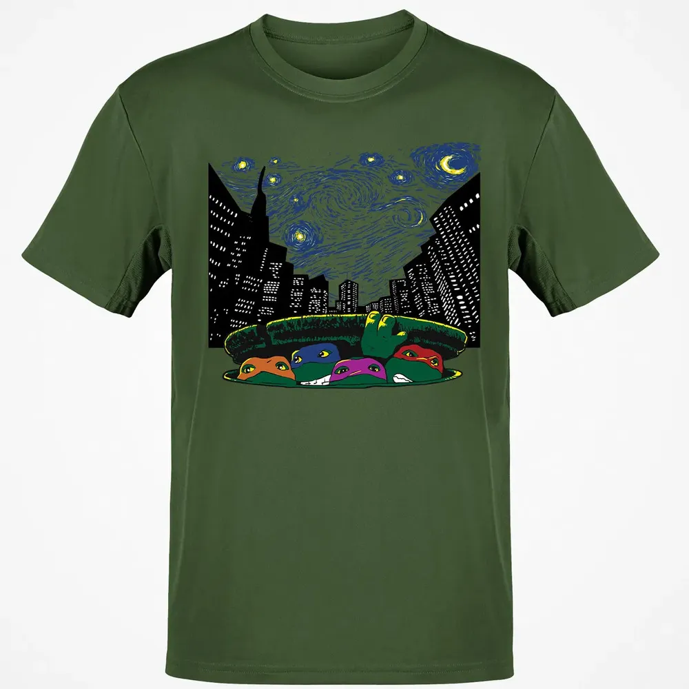 Starry City Night Classic Unisex T-Shirt - 7