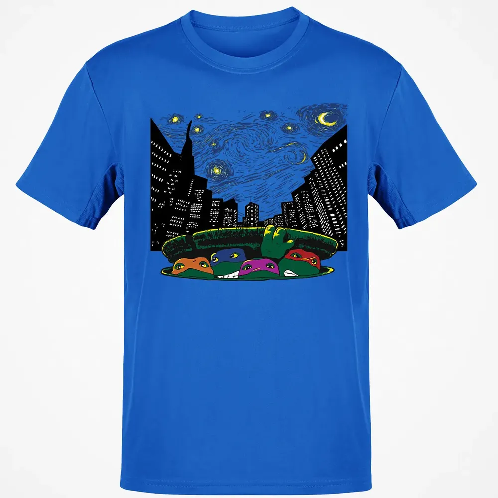 Starry City Night Classic Unisex T-Shirt - 12