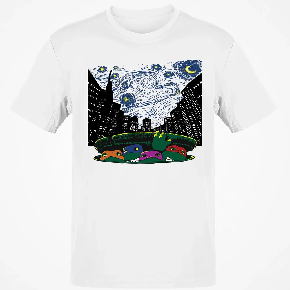 Starry City Night Classic Unisex T-Shirt - 13