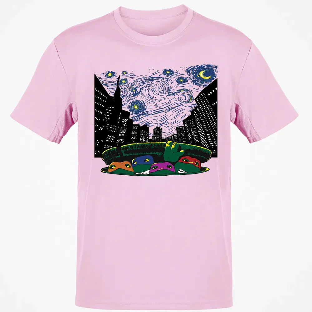 Starry City Night Classic Unisex T-Shirt - 6