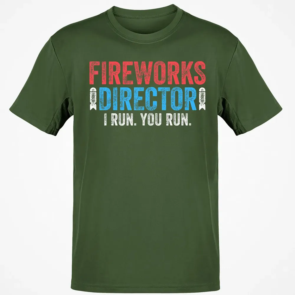 Fireworks Director  4th of July Gif Classic Unisex T-Shirt - 7