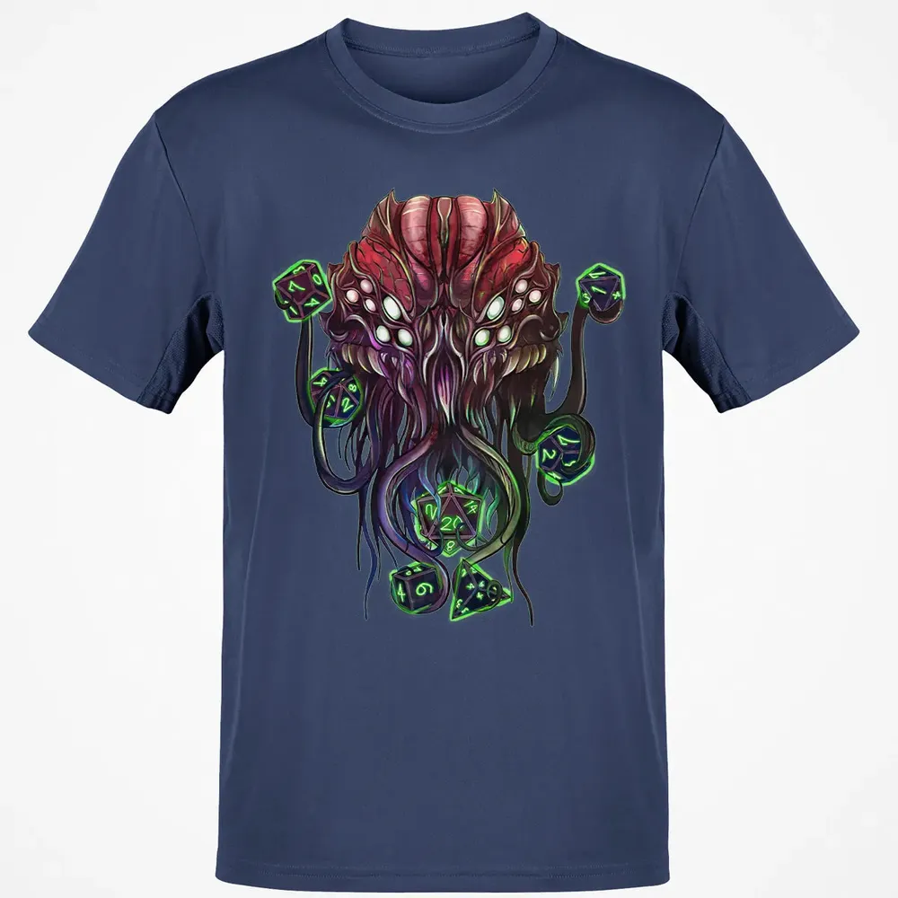 Cthulhu And Dices Classic Unisex T-Shirt - 8