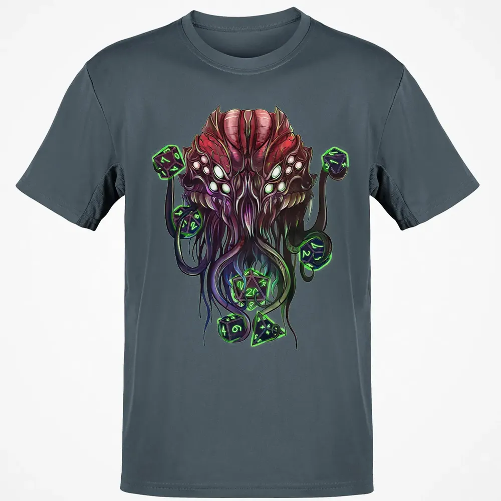 Cthulhu And Dices Classic Unisex T-Shirt - 4
