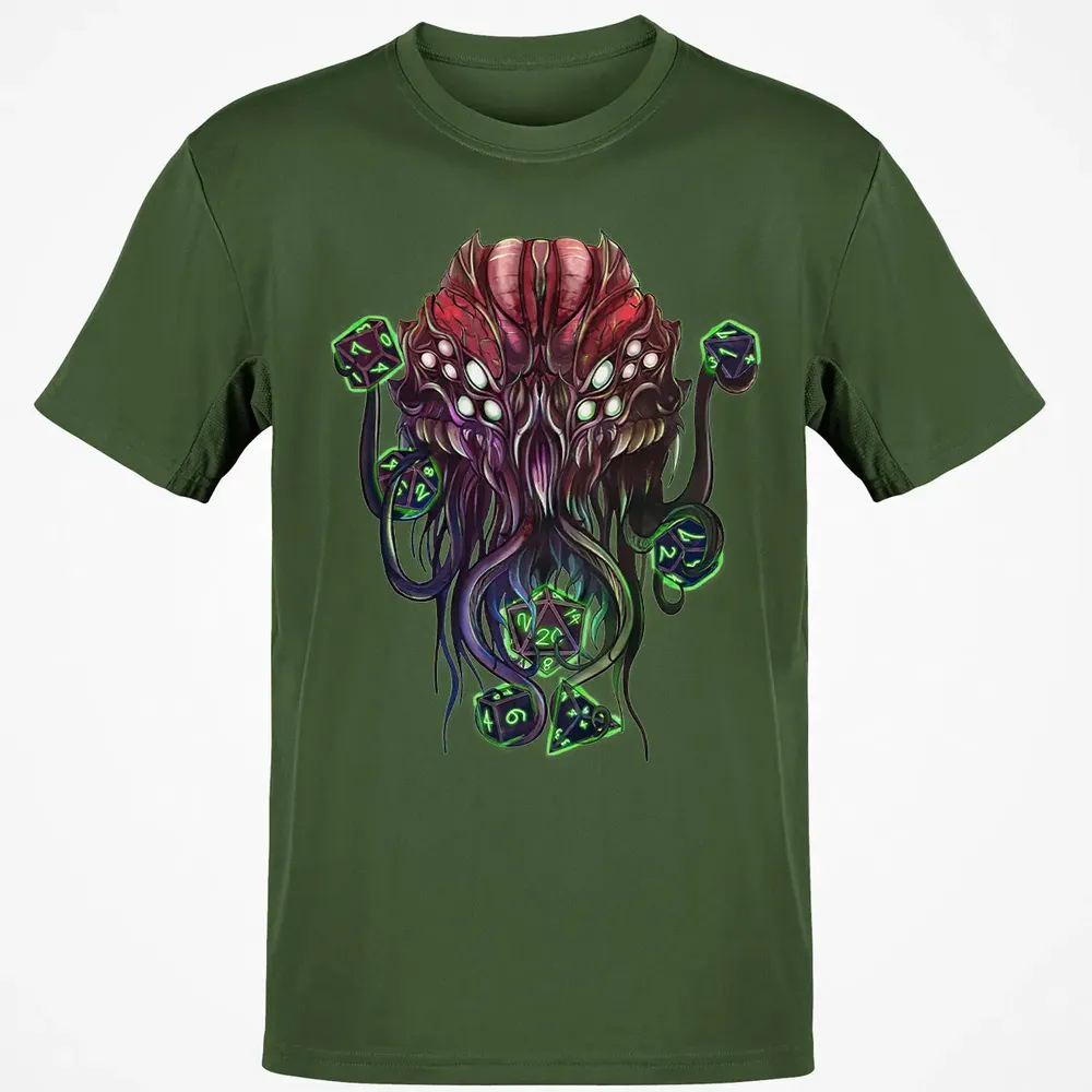 Cthulhu And Dices Classic Unisex T-Shirt - 7