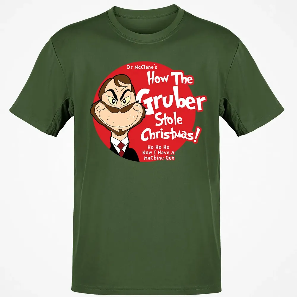 How The Gruber Stole Christmas Classic Unisex T-Shirt - 7
