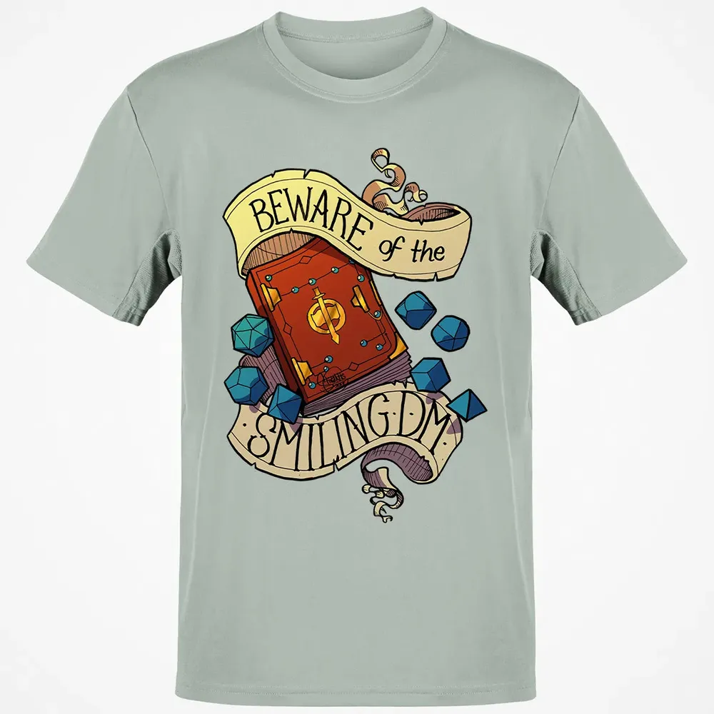 Beware of the Smiling Dungeon Master Classic Unisex T-Shirt - 3